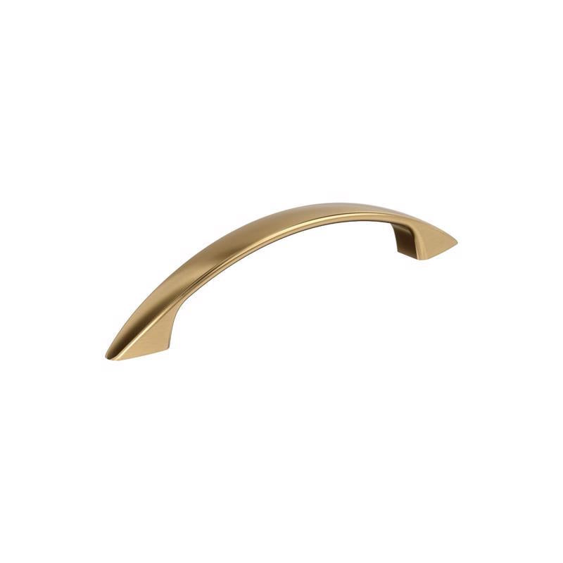 Amerock Contemporary Arch Cabinet Pull 3-3/4 in. Champagne Bronze Gold 1 pk