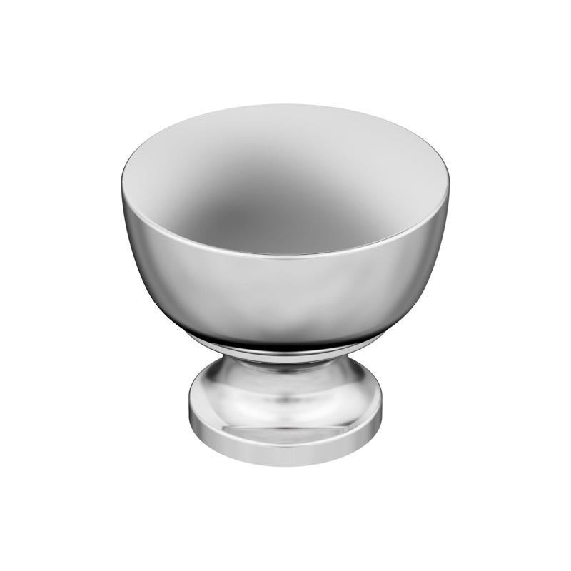 Amerock Chalice Transitional  Round Cabinet Knob 1.25 in. D 1.25 in. Polished Chrome 1 pk
