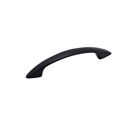 Amerock Contemporary Arch Cabinet Pull 3 in. Matte Black Black 1 pk