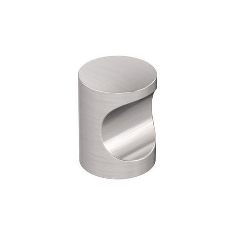 Amerock Whistle Contemporary  Round Cabinet Knob 11/16 in. D 0.93 in. Satin Nickel 1 pk