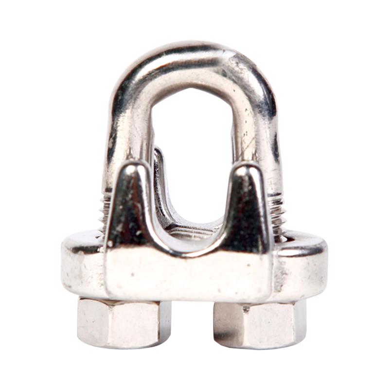 Clip para cable de acero de acero inoxidable pulido Koch Industries (paquete de 10)