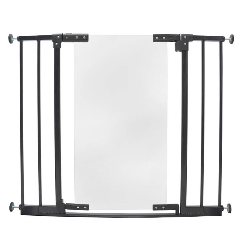 North States Graphite Metal/Acrylic Expandable Baby Gate 1 pk