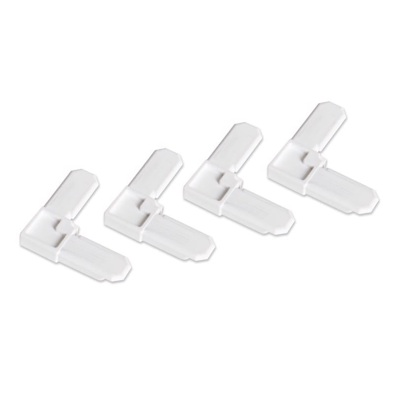 M-D Building Products White Plastic Frame Corners 5/16 in. H 100 pk