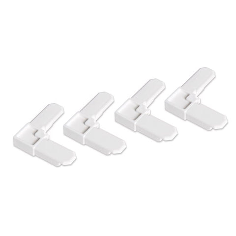 M-D Building Products White Plastic Frame Corners 3/8 in. H 100 pk
