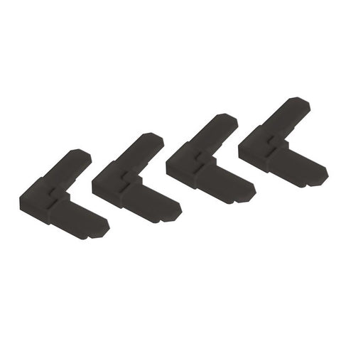 M-D Building Products Bronze Plastic Frame Corners 3/8 in. H 100 pk