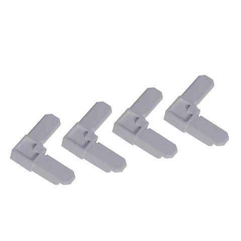 M-D Building Products White Plastic Frame Corners 7/16 in. H 100 pk