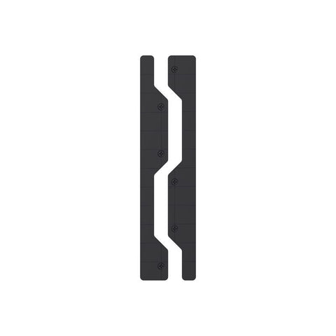 Gator Magnetics Edge Caps Black Metal/Steel Drywall Garage Kit 2 pk