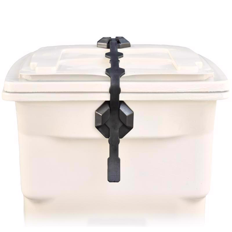 Blazer Brand Strong Strap Black Trash Lock 48 in. L 1 pk
