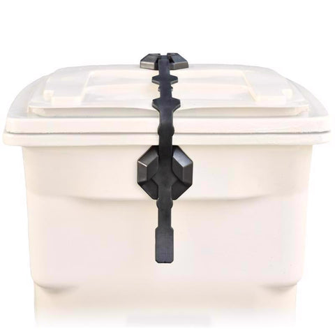 Blazer Brand Strong Strap Black Trash Lock 48 in. L 1 pk