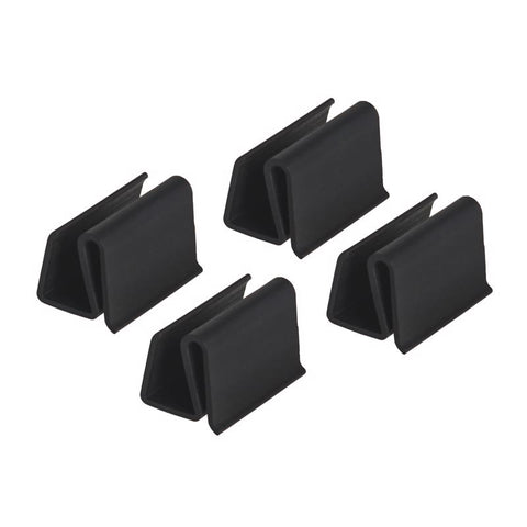 M-D Building Products Black Vinyl Retainer Clip For 7/16 4 pk (Pack of 10)