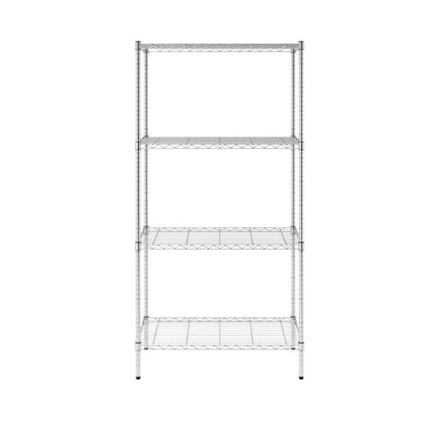MonsterRax 72 in. H X 36 in. W X 18 in. D Steel 4-Tier Shelving Unit