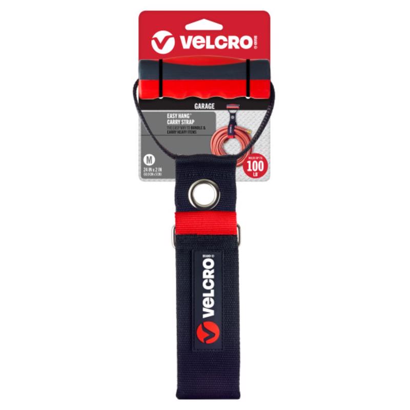 VELCRO Brand Easy Hang 24 in. L Nylon/Steel/Hook and Loop Enclosure Medium Storage Strap 100 lb. cap (Pack of 6)