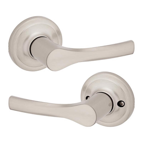 Kwikset Henley Satin Nickel Passage Lever