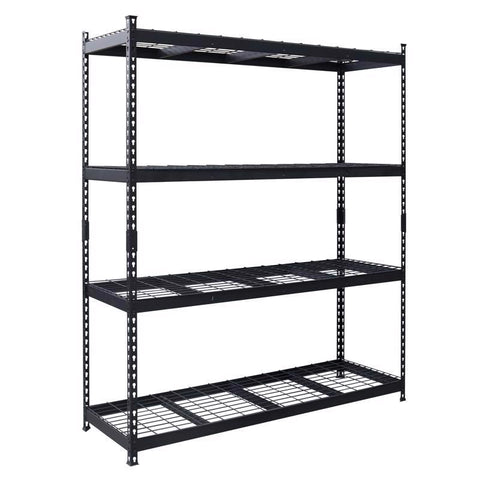 Ar Shelving HD Metal Shelf 72 in. H X 60 in. W X 20 in. D Steel 4-Tier Shelving Unit