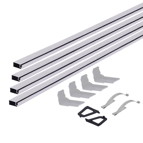 M-D Building Products Mill Aluminum Screen Frame 48 in. H 1 pk