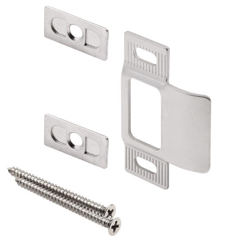 Prime-Line Satin Nickel Metal Door Strike 1 pc