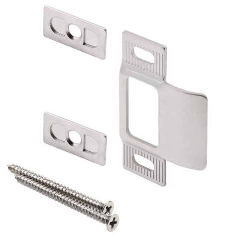 Prime-Line Satin Nickel Metal Door Strike 1 pc