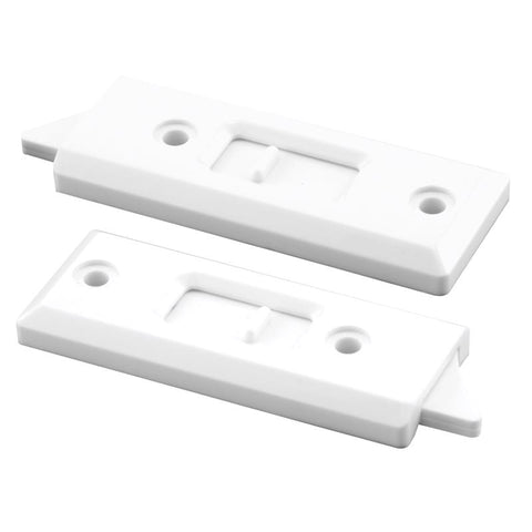 Prime-Line White Plastic Window Tilt Latch 1-3/8 in. W X 3-1/4 in. L 2 pk