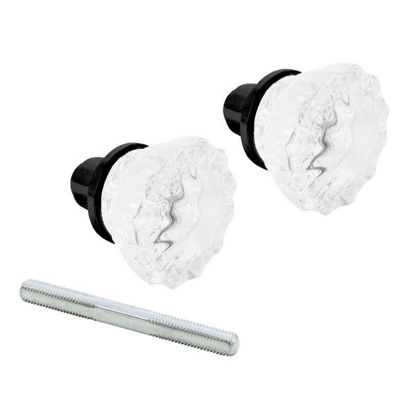 Prime-Line Matte Black Passage Door Knob