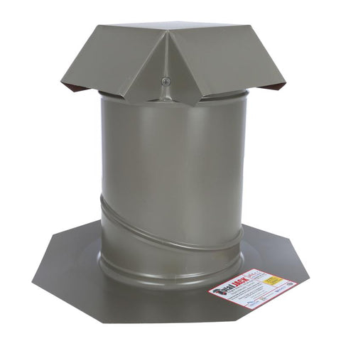 Air Vent Total Jack 15 in. W X 15 in. L Galvanized Steel Roof Flashing Weathered Wood