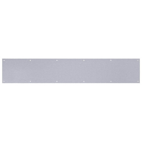 Tell 6 in. H X 34 in. L Satin Stainless Steel Kickplate