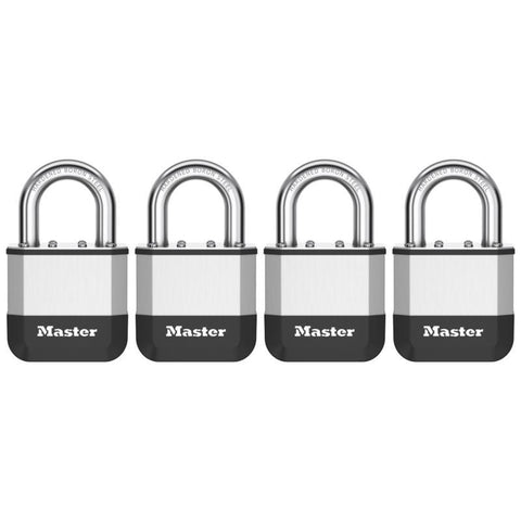 Master Lock Elite 2 in. W X 3.31 in. L Laminated Steel 5-Pin Cylinder Padlock