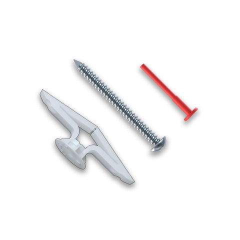 Toggler 3/4 in. D X 1-13/16 in. L Plastic Flat Head Drywall Anchors 20 pc