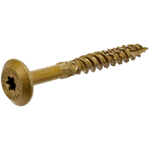 PowerPro 1/4 in. X 3 in. L Star Carbon Steel Lag Screw 50 pk