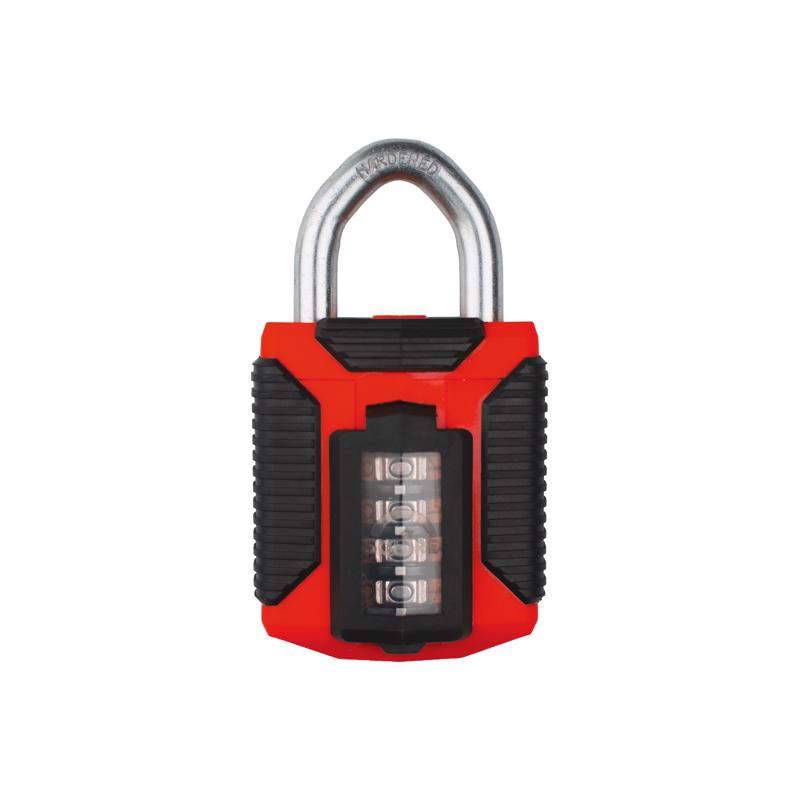 Squire 3.54 in. W Steel 4-Dial Combination Padlock