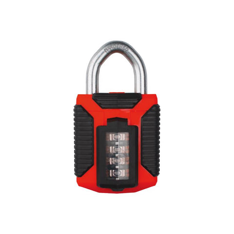 Squire 3.54 in. W Steel 4-Dial Combination Padlock
