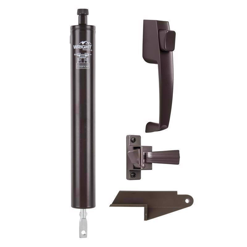 Wright Products 1-1/4 in. D X 10-11/16 in. L Bronze Steel Lanai Door Repair Kit 1 pc