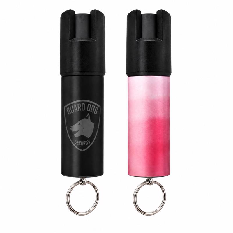 Guard Dog Security Black/Pink Plastic Pepper Spray