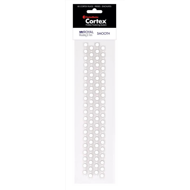 FastenMaster No. 0 each X 0.5 in. L White Torx Ttap Trim Head Collated Plugs 1 lb 80 pc