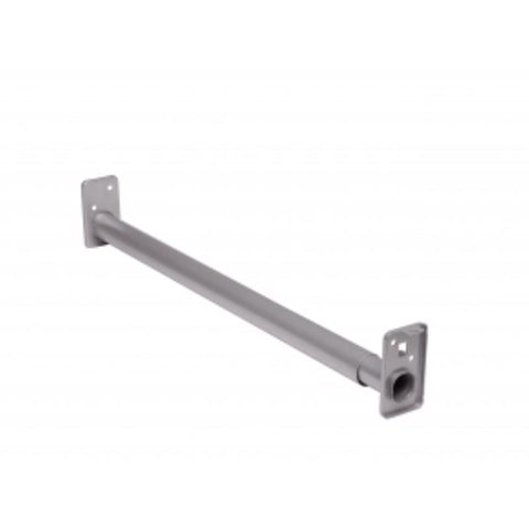 John Sterling Pro 72 in. L X 1 in. D Adjustable Platinum Steel Closet Rod