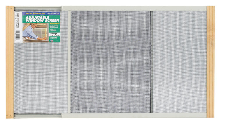 Frost King WB Marvin 21 37 in. W in. Steel Adjustable Window Screen (Pack of 6)