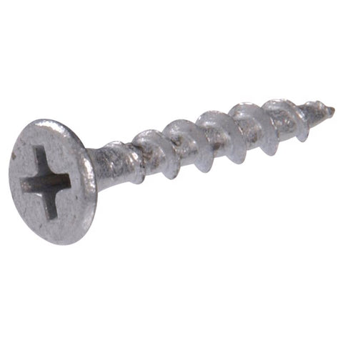 HILLMAN Tornillos para cubierta grises de cabeza redonda Phillips, calibre 8, 3 pulg. de largo, paquete de 100
