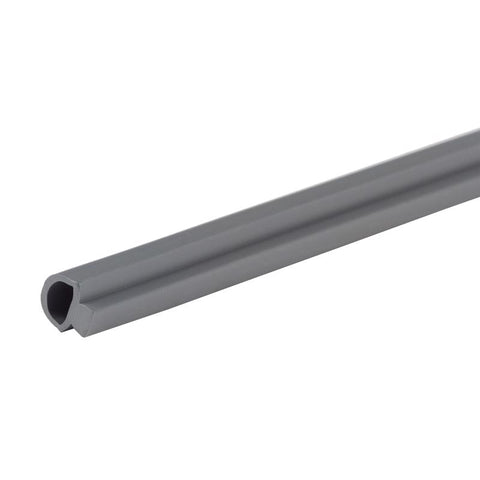 M-D Building Products 0.31 in. H X 0.38 in. W X 36 in. L Vinyl Threshold Replacement Insert Gray