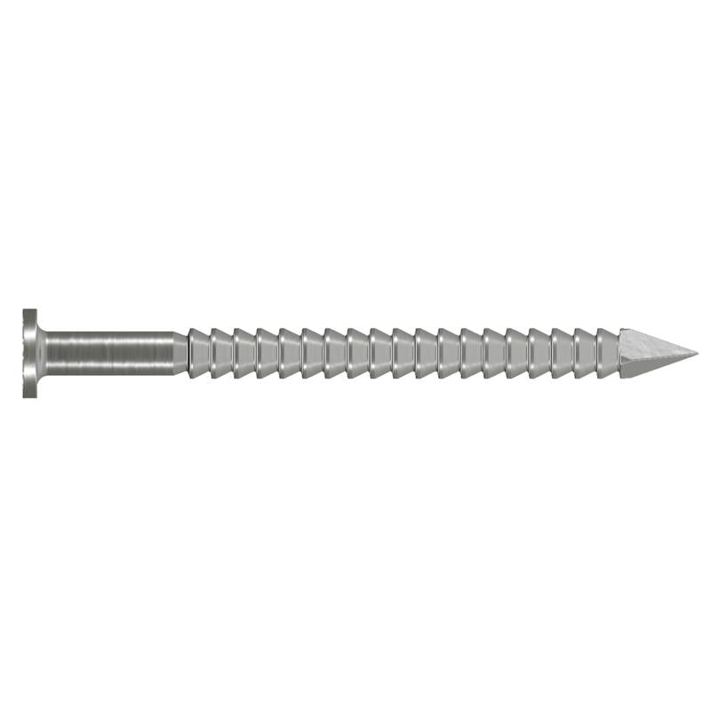 Simpson Strong-Tie 8D 2-1/2 in. Siding Stainless Steel Nail Checkered Head 1 lb