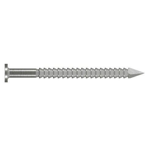 Simpson Strong-Tie 8D 2-1/2 in. Siding Stainless Steel Nail Checkered Head 1 lb