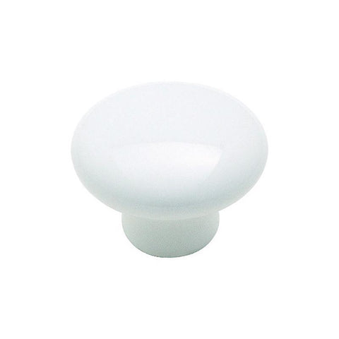 Amerock Allison Round Cabinet Knob 1-1/4 in. D 15/16 in. Flat 1 pk