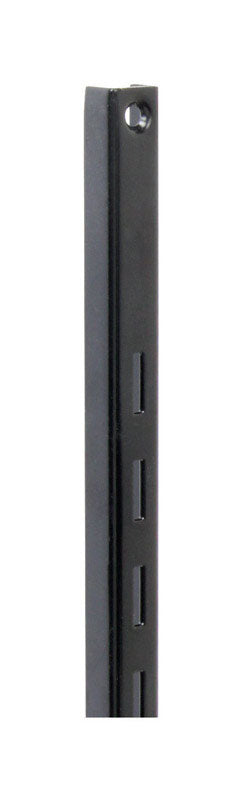 Knape & Vogt Black Steel Regular Duty Bracket 16 Ga. 24 in. L (Pack of 10)