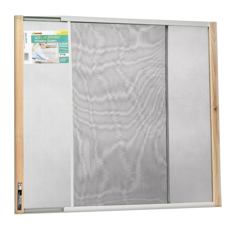 Frost King WB Marvin 21 37 in. W in. Steel Adjustable Window Screen (Pack of 12)