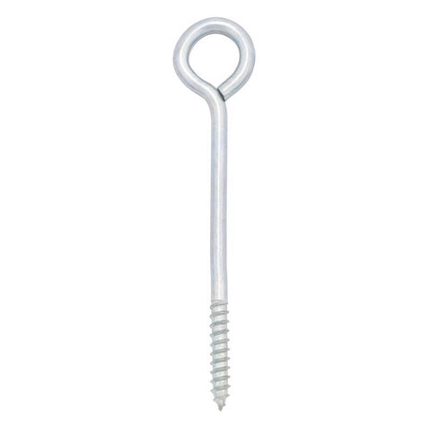 Hampton 1/4 in. X 5 in. L Zinc-Plated Steel Lag Thread Eyebolt (Pack of 10)
