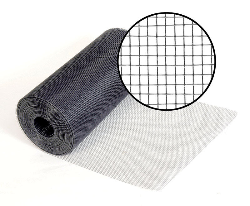 Phifer Wire 8 in. W X 100 ft. L Charcoal Aluminum Screen Cloth (Pack of 3)