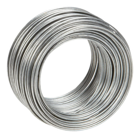 HILLMAN 100 ft. L Galvanized Steel 18 Ga. Wire (Pack of 12)