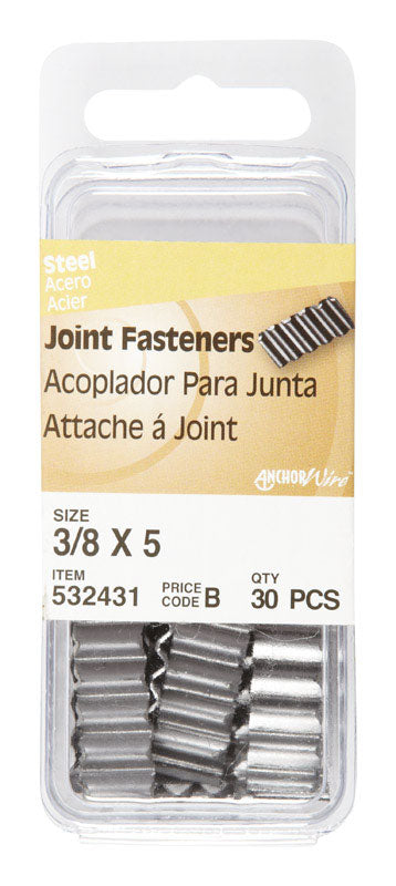 HILLMAN 1 in. Joint Galvanized Steel Joint Fastener Joint Head (Pack of 6)