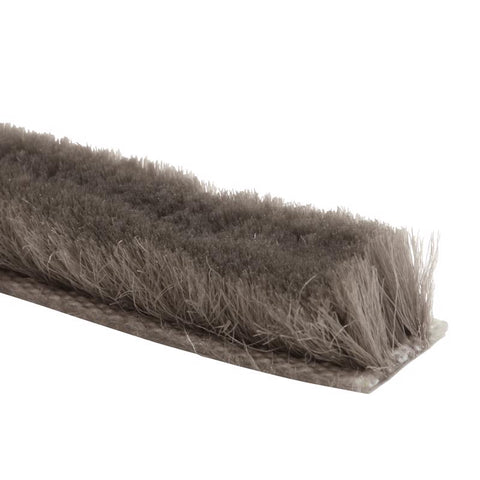 Prime-Line Gray Synthetic Fiber Weatherstrip For Doors and Windows 216 in. L X 5/32 in.