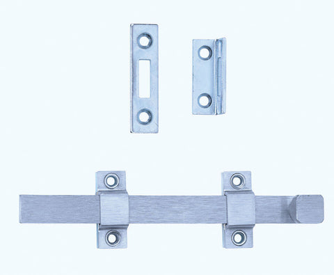 Tell Satin Chrome Steel Surface Bolt