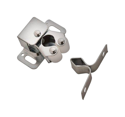 Amerock 1/2 in. H X 1-1/8 in. W X 1-5/16 in. D Zinc Steel Roller Catch