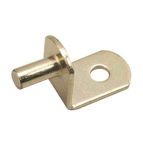 Richelieu Onward Gold Metal Shelf Support Shelf Support Peg 5 mm Ga. 1.00 in. L 33 lb (Pack of 5)